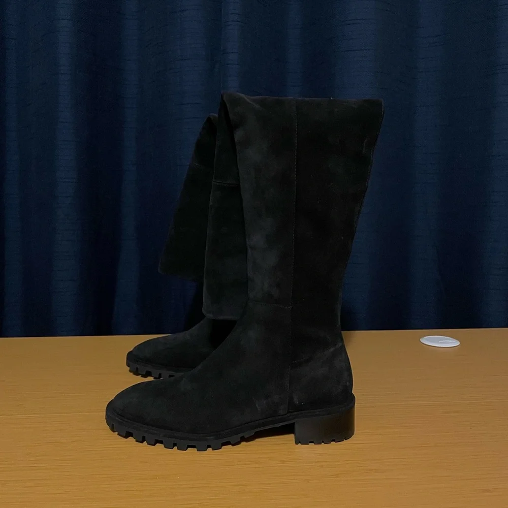 Stuart Weitzman Amber Ober The Knee Suede Boots